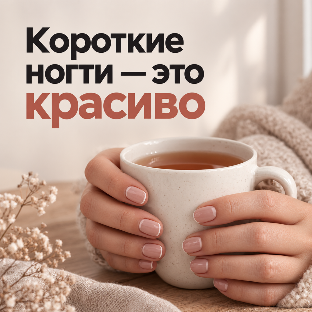 Короткие ногти: 7 дизайнов, которые визуально делают руки аккуратнее Короткие ногти: 7 дизайнов, которые визуально делают руки аккуратнее